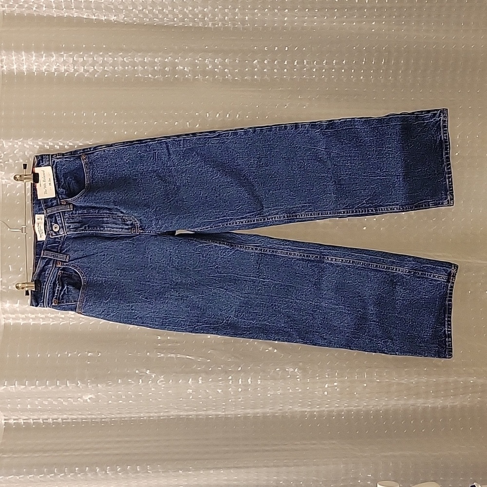 Abercrombie & Fitch 90s Relaxed High Rise Jeans